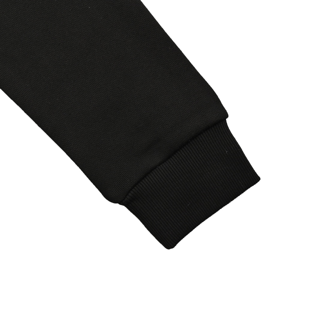 Prada 24Fw Pocket Badge Triangle Logo Half-Zip Lapel Sweatshirt