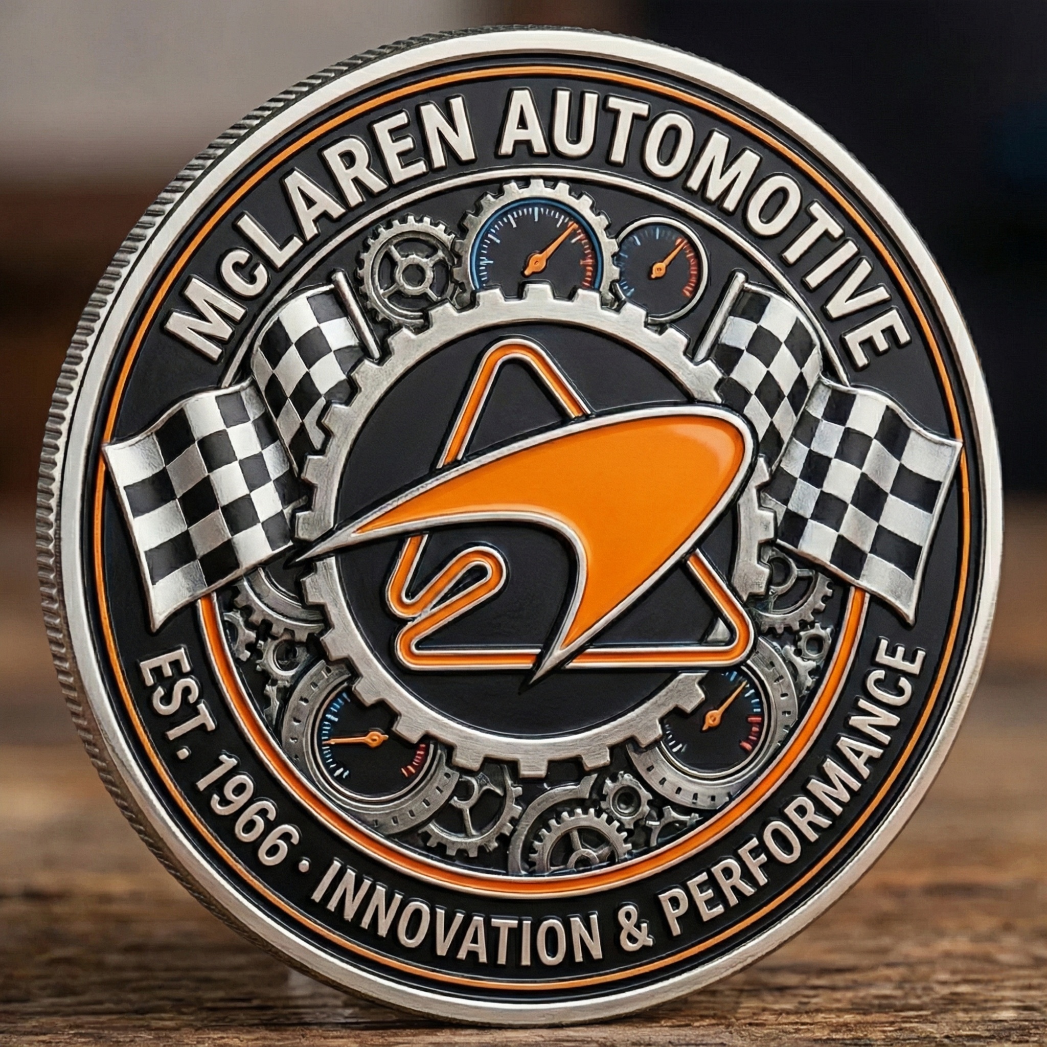 McLaren 60th Anniversary Commemorative Coin