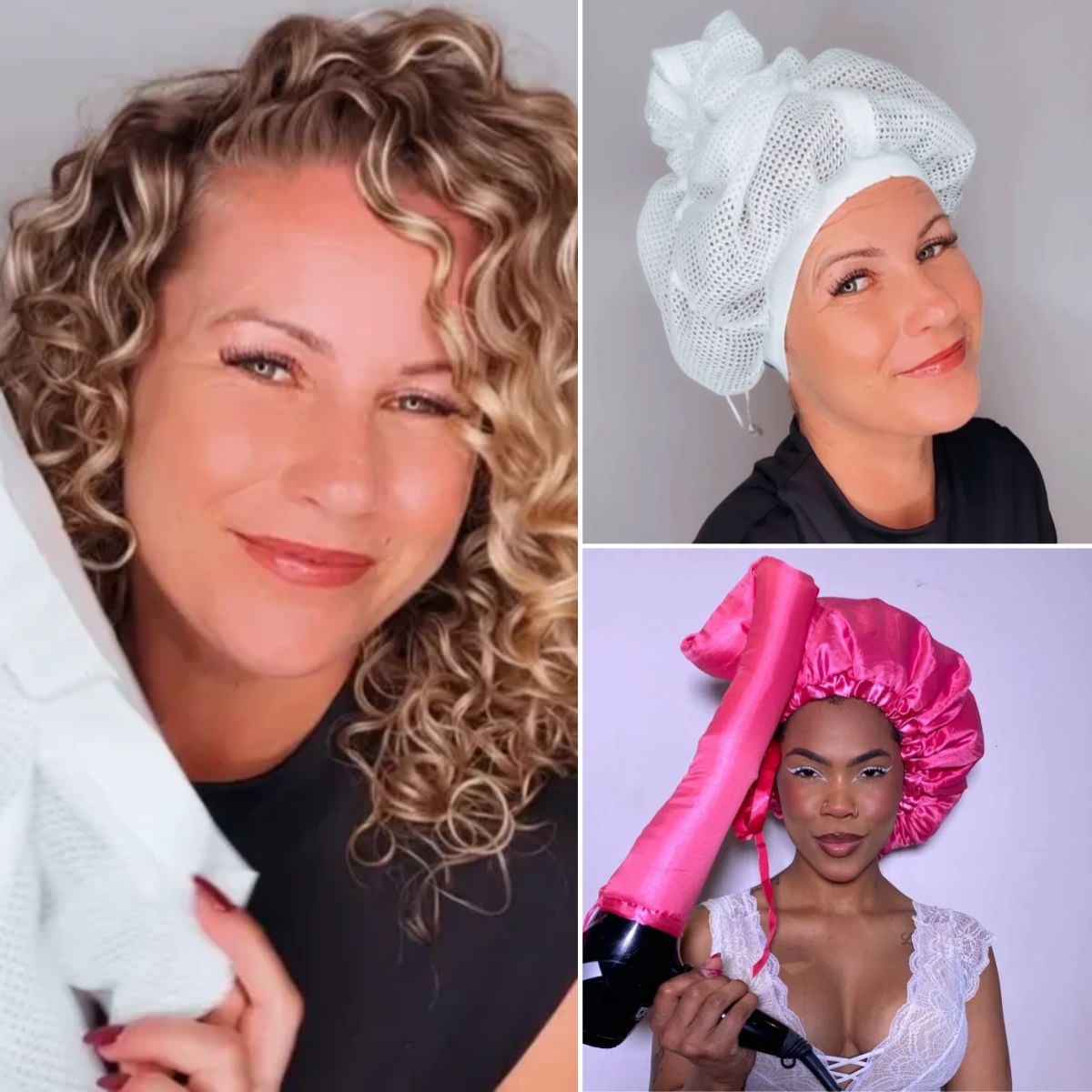 HOT SALE🔥Hair dragnet valve cap+Drying Cap