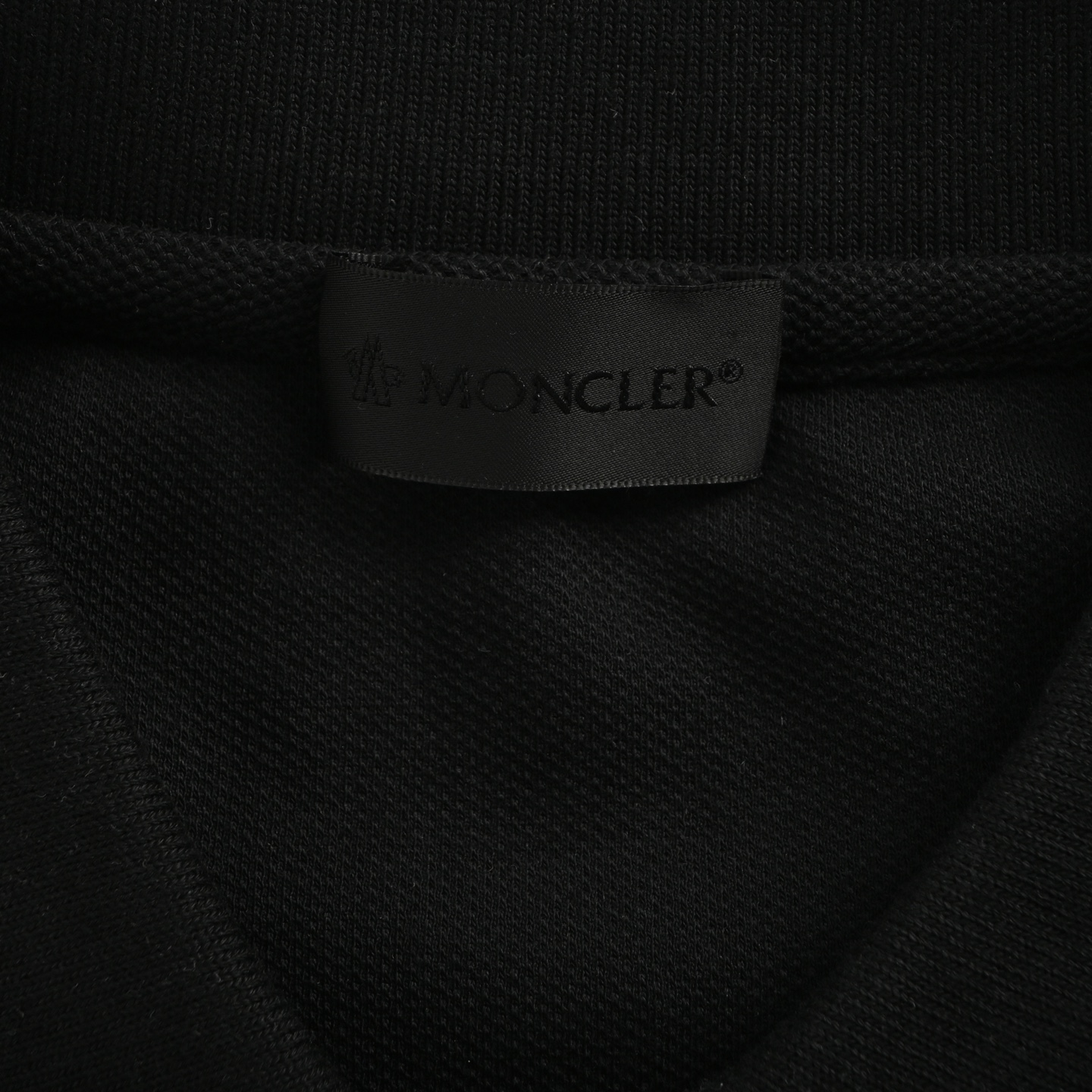 Moncler small badge Polo short sleeve