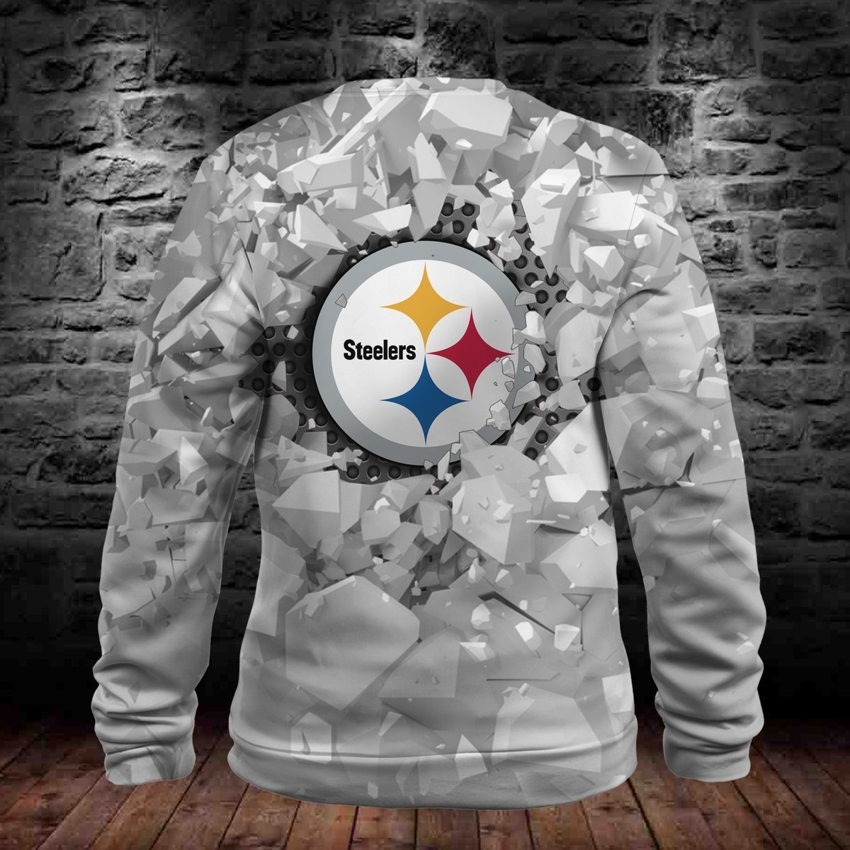 STEELERS 3D HOODIE ICE5