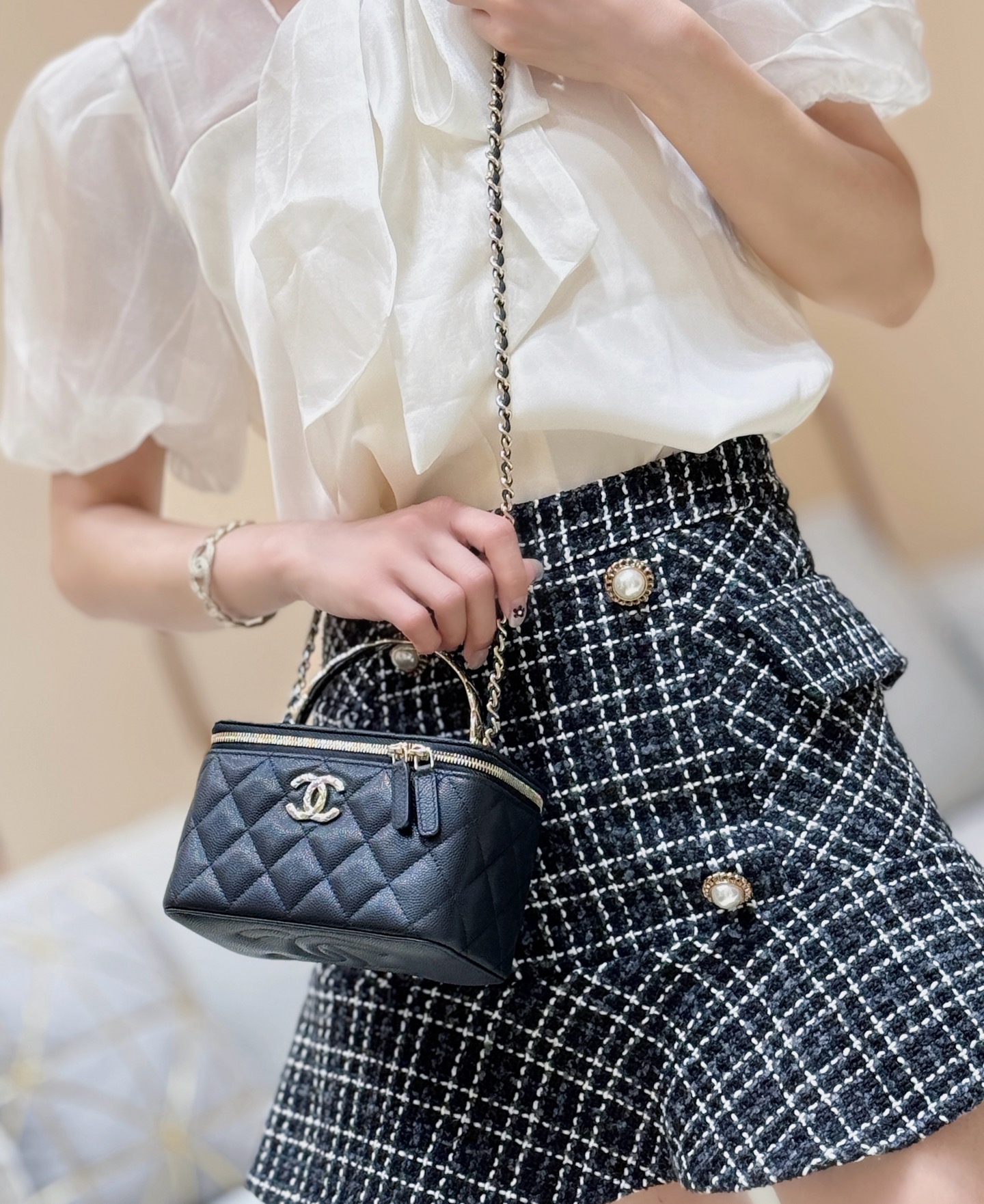 Chanel 25S Spring/Summer Series coco crush handle long box AP4590 00108