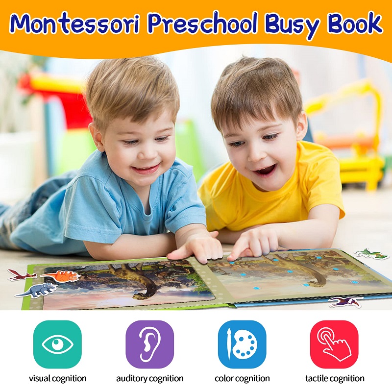 (🔥Early Christmas Sale- SAVE 48% OFF) 2022 New Montessori Interactive Felt Quiet Book-BUY 3 SETS FREE SHIPPING