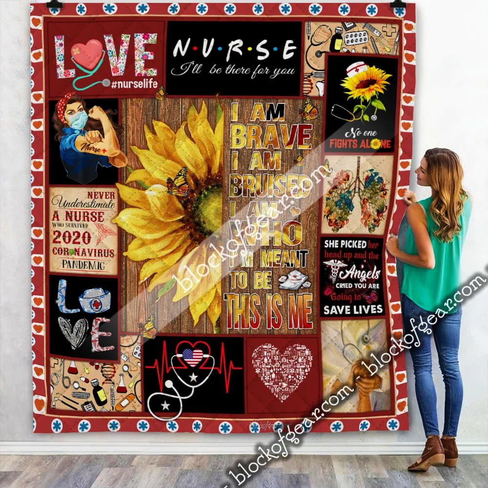I Am A Nurse Quilt Blanket