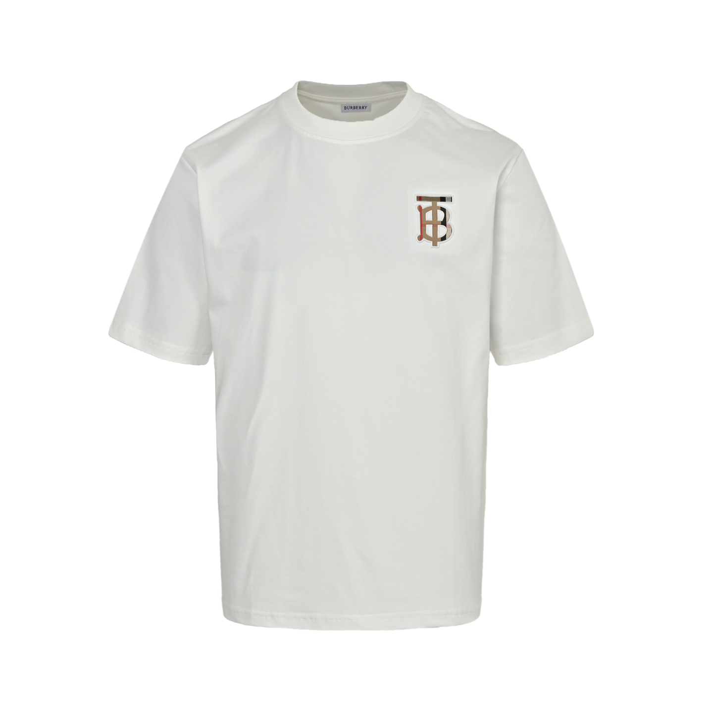 Burberry Checked B letter short sleeves