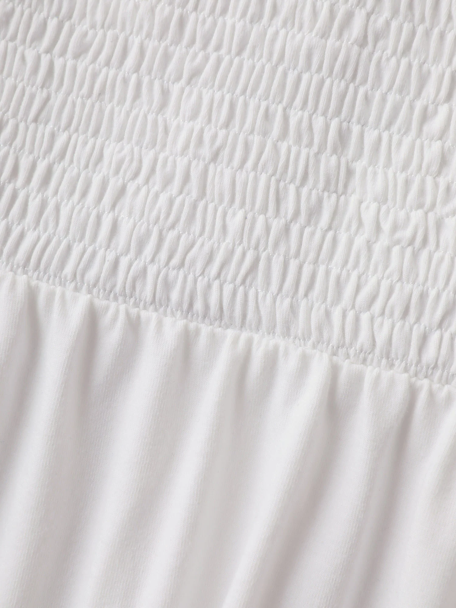 Floral Lace Stretchy Shirred Tank Top