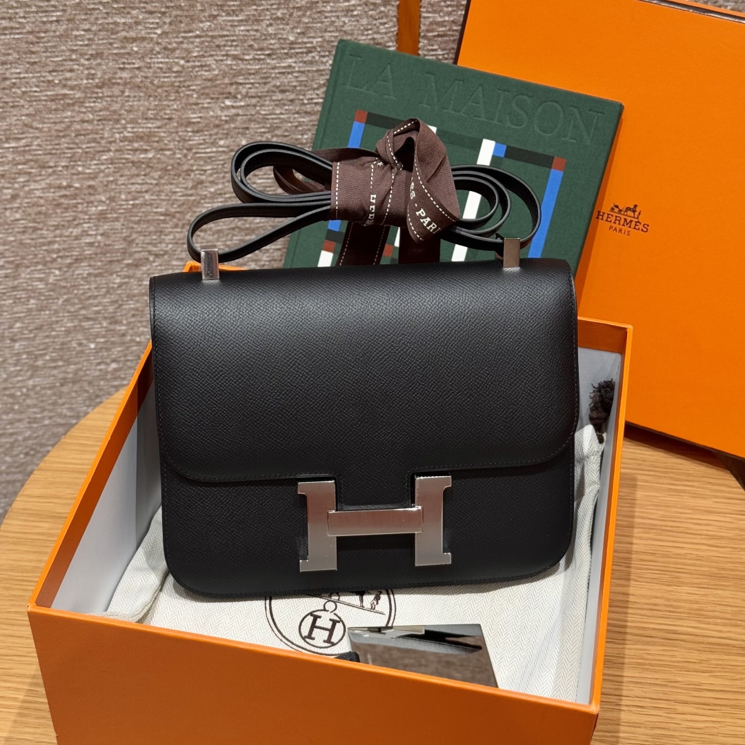 Hermès Constance 89noir Handbag (Handmade to order)