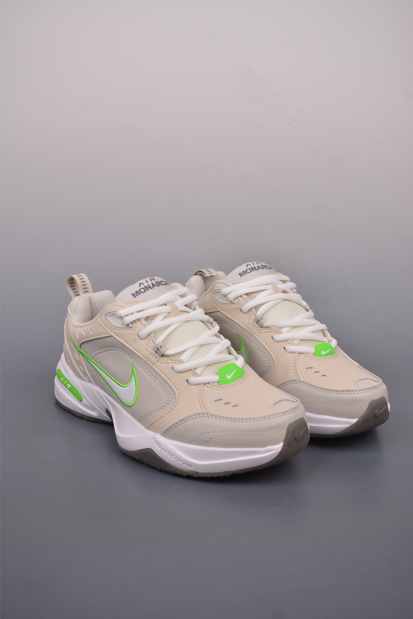 Nike Air Monarch IV Leather Beige Green FN3436-011