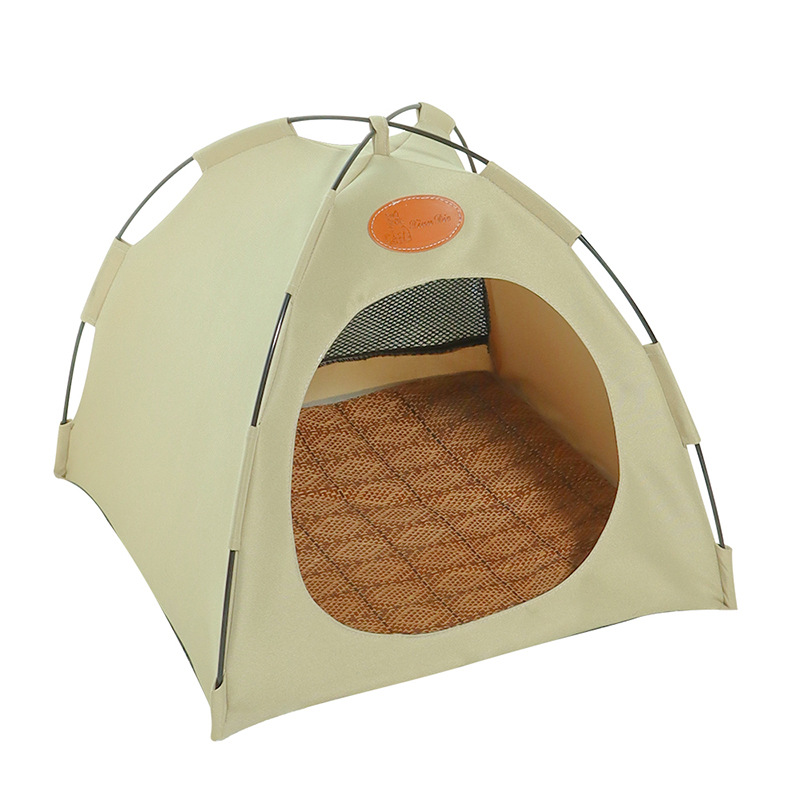🔥Last Day Promotion-[SAVE 50% OFF]--Foldable & washable pet tent nest for cats and dogs/Breathable & Cooling mat--BUY 2 GET FREE SHIPPING NOW!!!