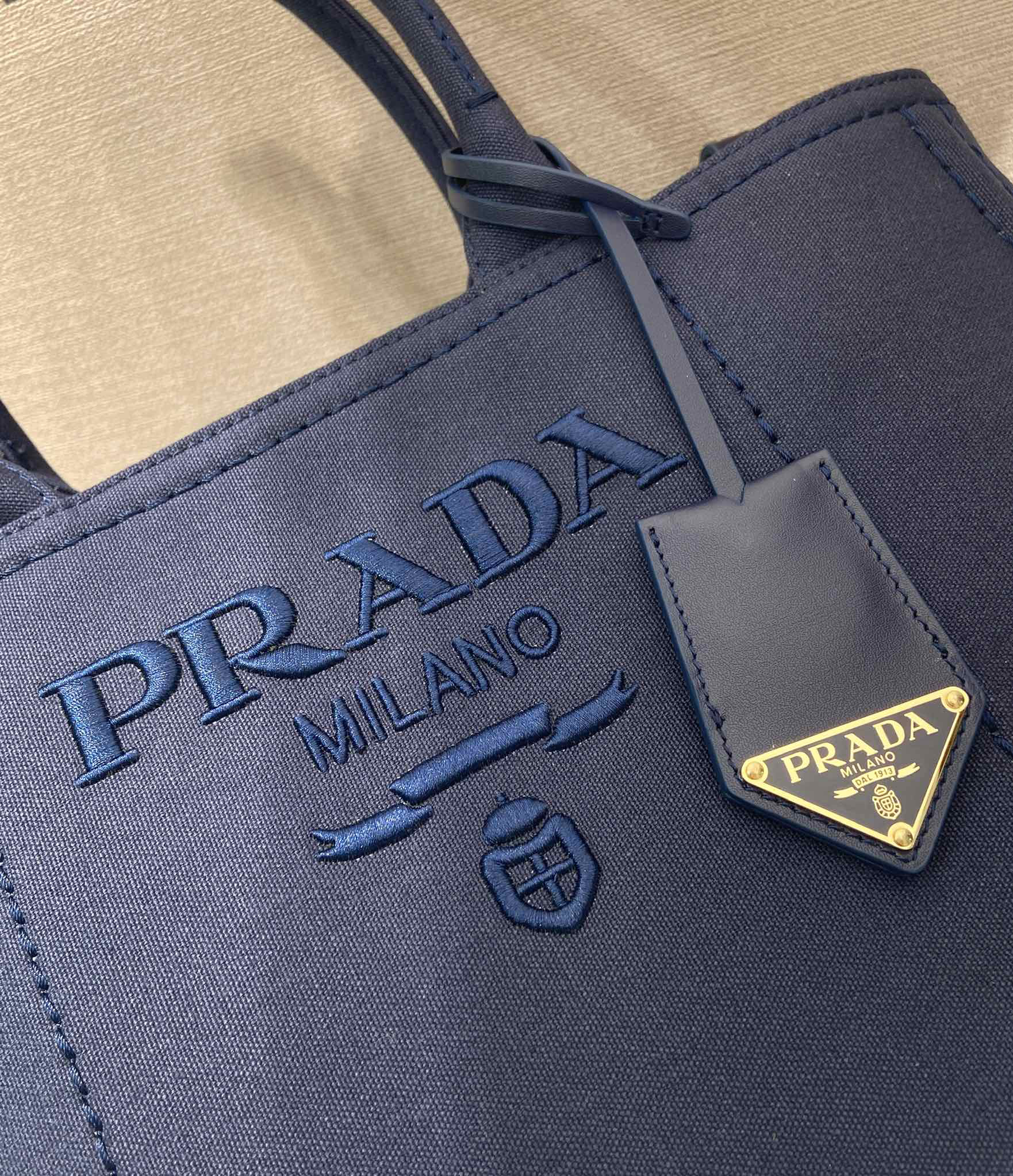 Prada Canvas Medium Handbag 1BG554