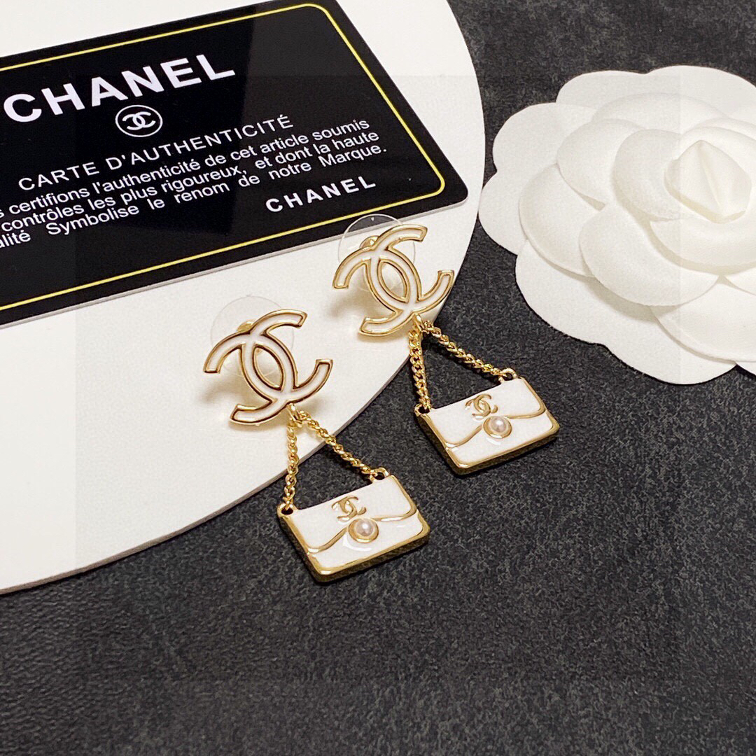 Chanel Classic Bag Earrings