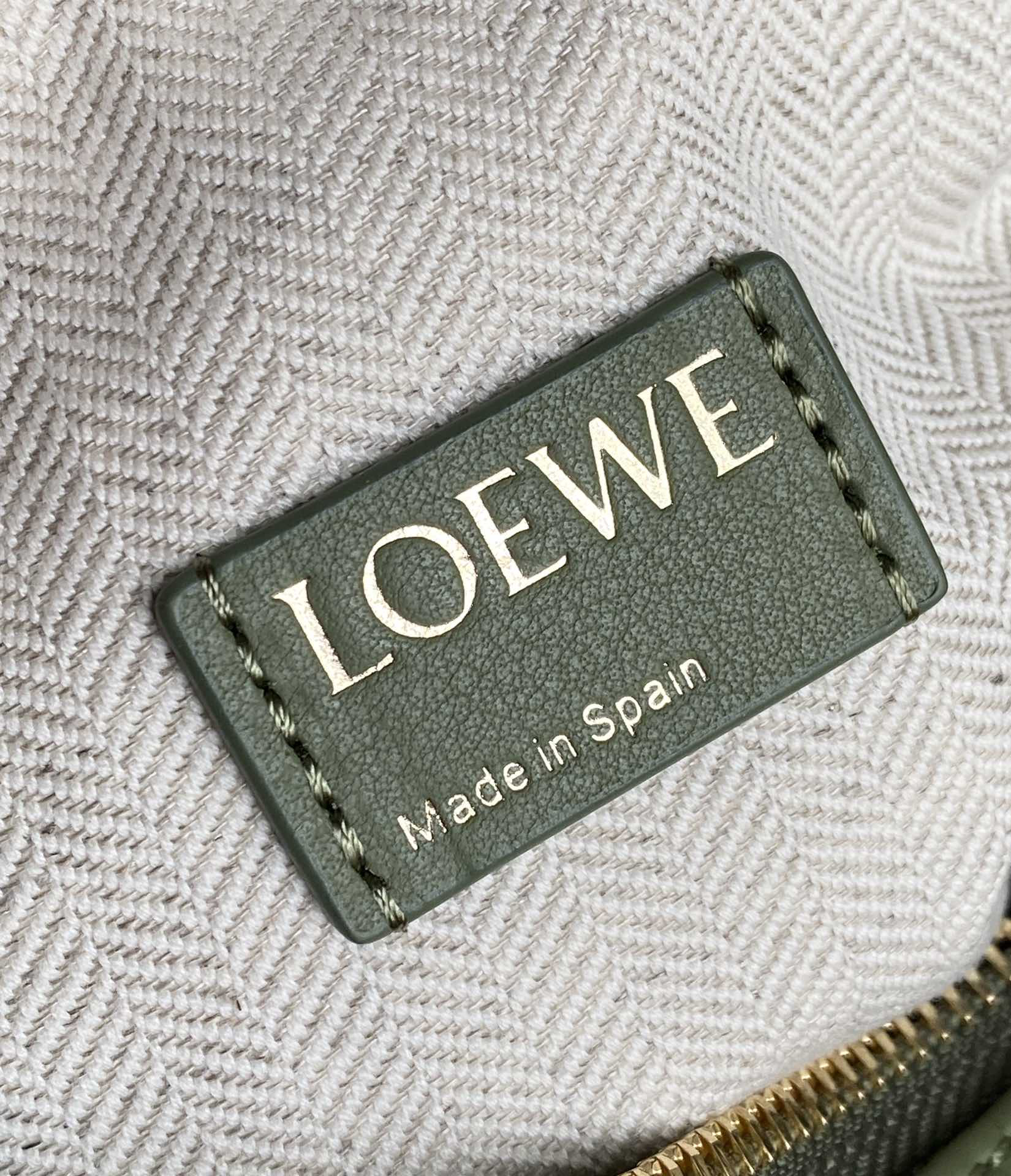 Loewe Cubi Embroidered Underarm Bag 0559