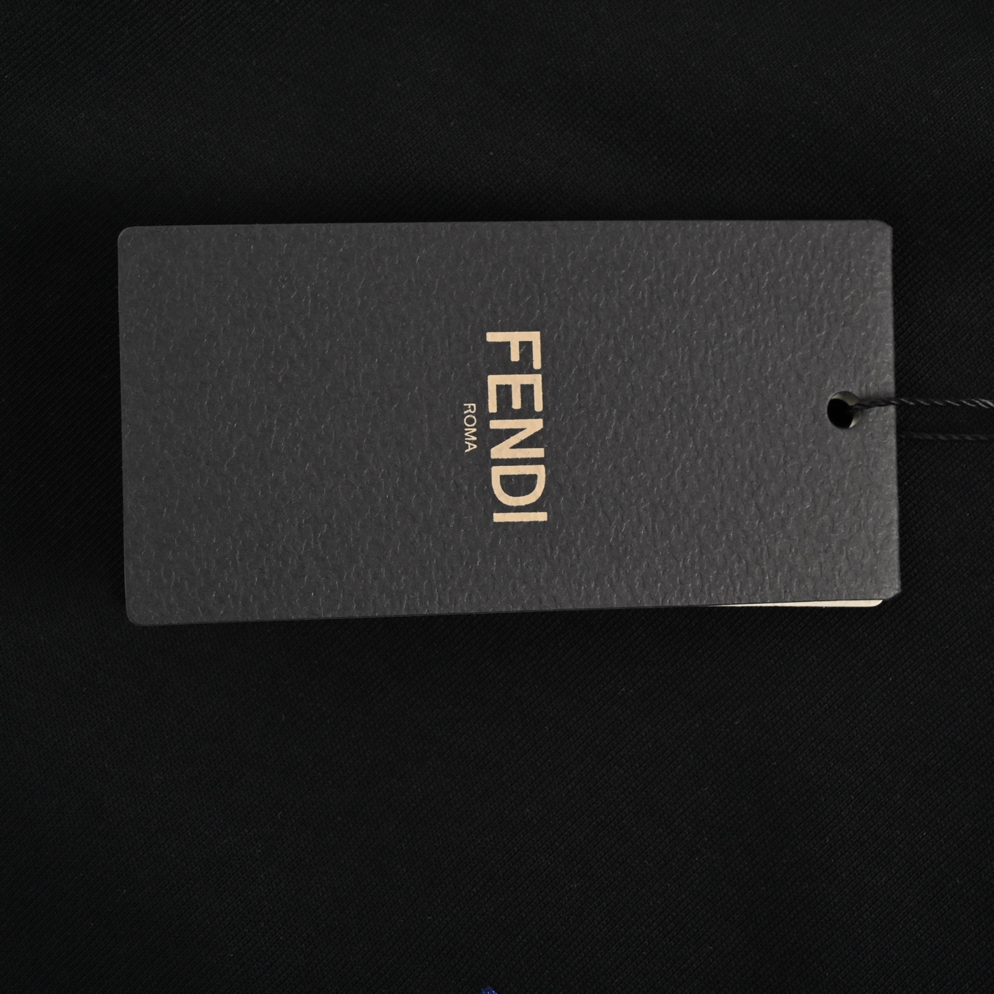 Fendi 25ss FF colorful embroidered short sleeves