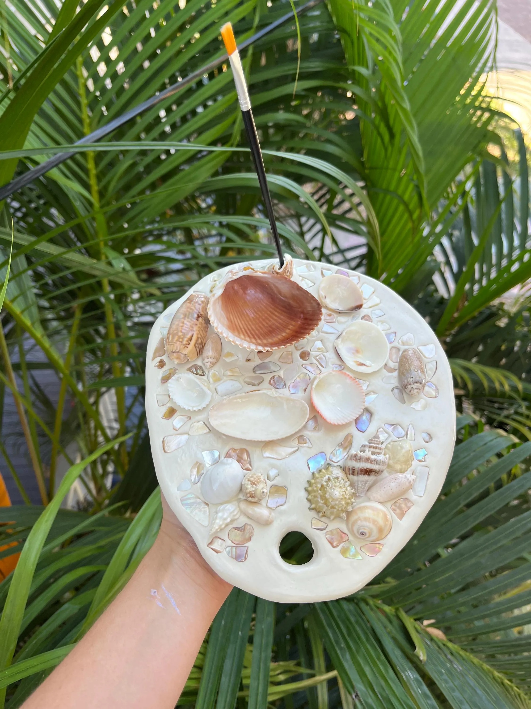 🔥FLASH SALE - 59% OFF🔥Handmade Shell Paint Palette