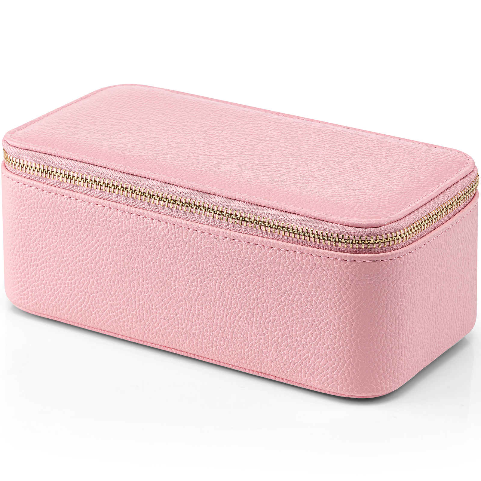 ✨2024 NEW✨Travel Storage Bags,Leather Jewelry Case for 12 Clear Velvet Bags