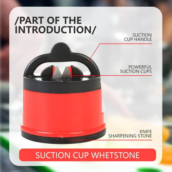 Portable Suction Cup Whetstone Knife Sharpener🔥（Special sale last day）