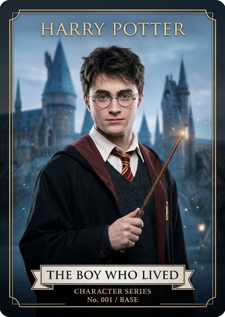 Harry Potter 25th Anniversary Trading Cards Collectors Edition