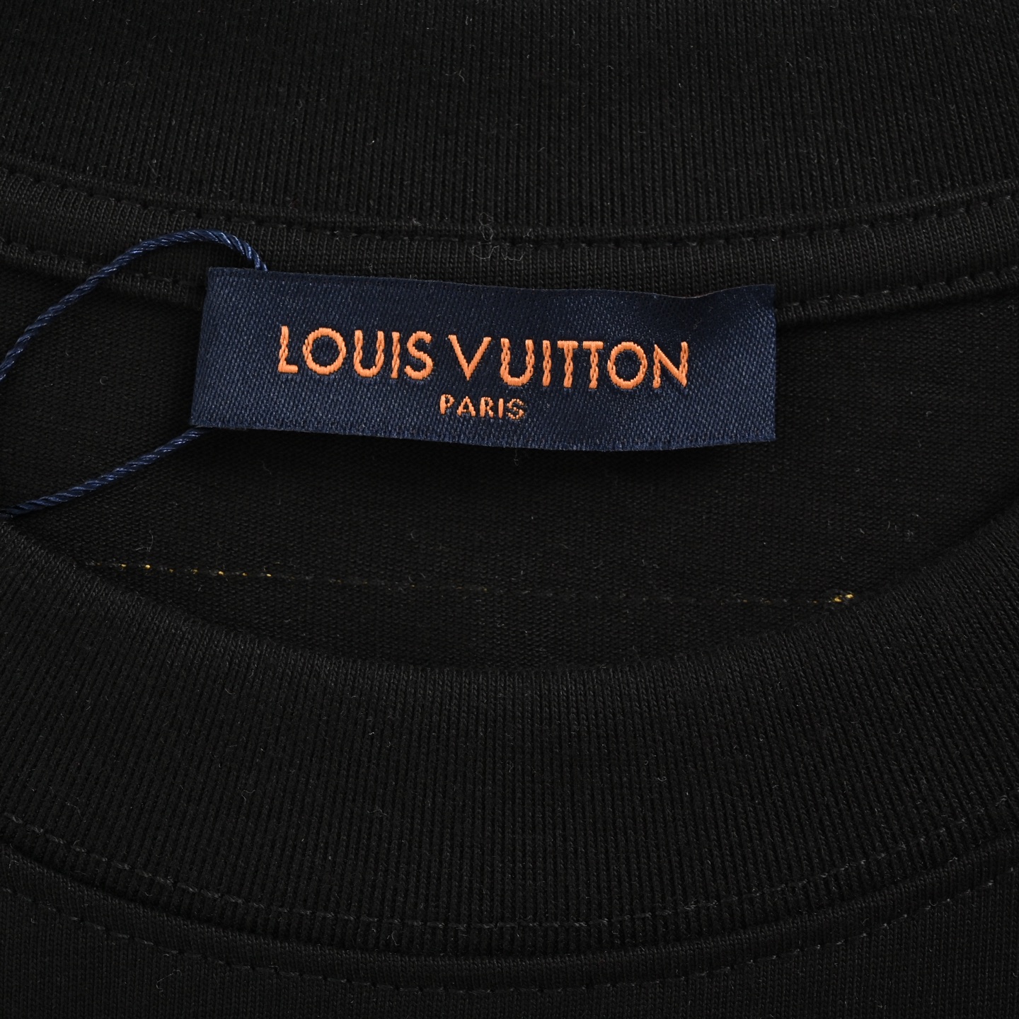 Louis Vuitton 25ss chest embroidery back multi-label print short sleeves