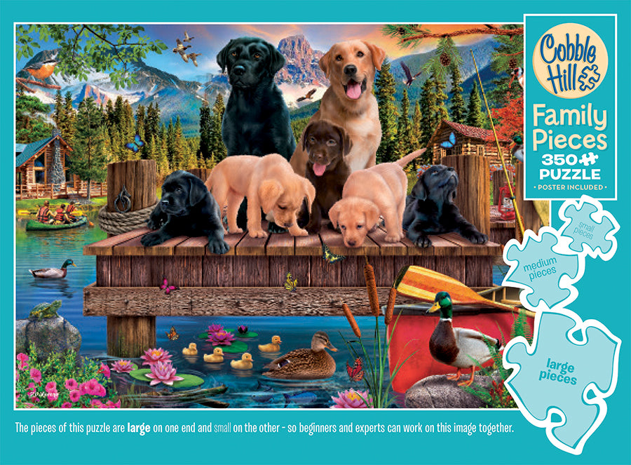 Pups and Ducks (Family) | Family Pieces 350