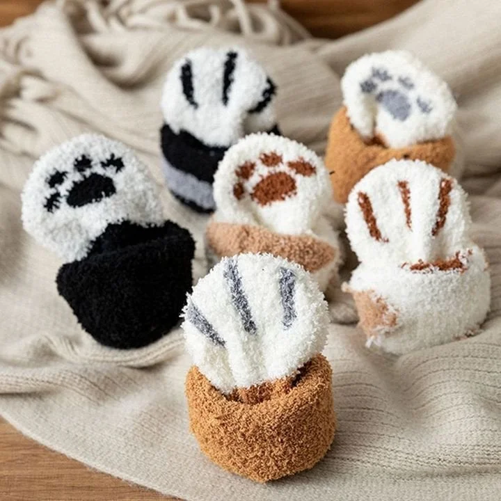 🔥Early Christmas Sale-50% OFF🔥Cat Claw Socks 🎁