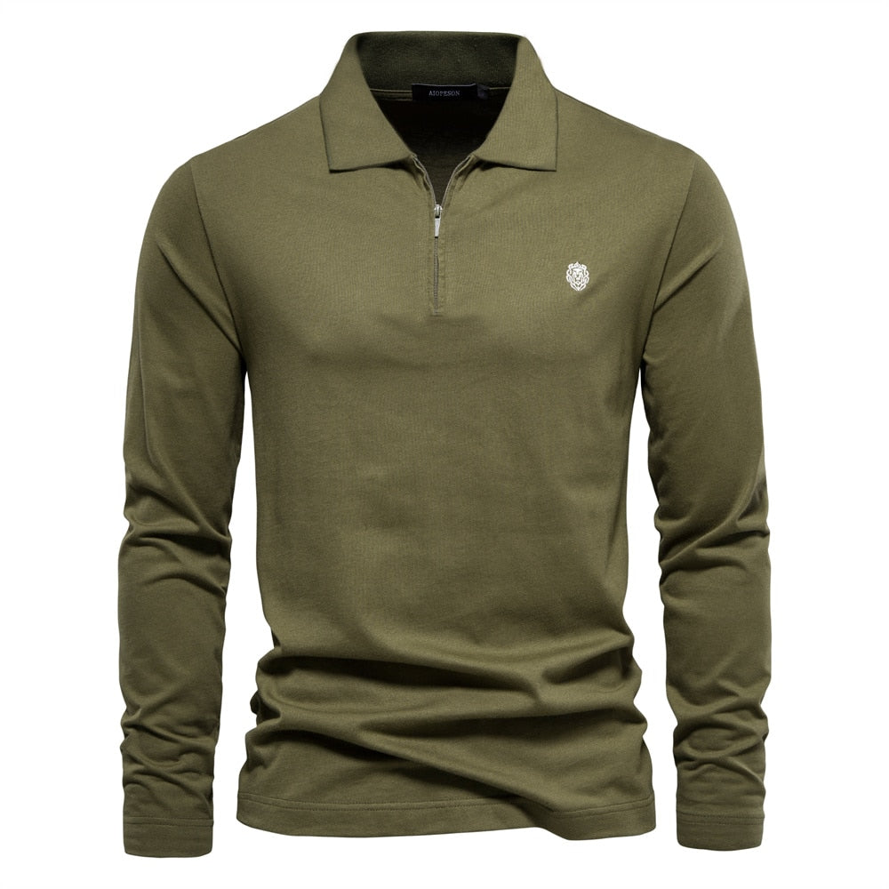 Men's Long Sleeve Polo