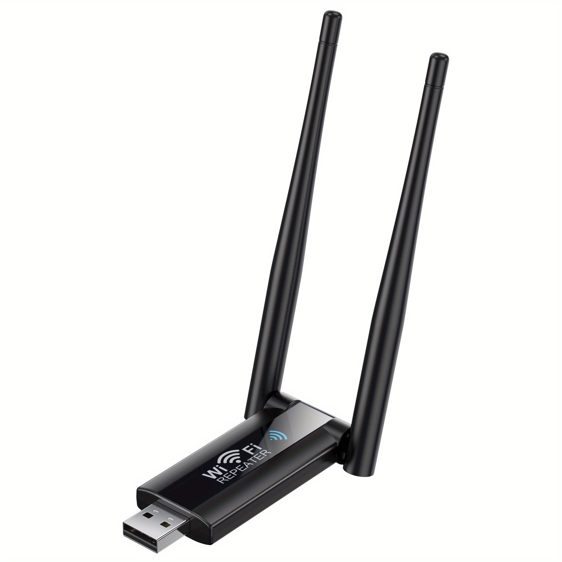 Wireless Wifi Signal Amplifier, 300Mbps 2.4G Portable Signal Booster Repeater, USB-Powered High-Power WiFi Hotspot Extender For Computer Office Indoor