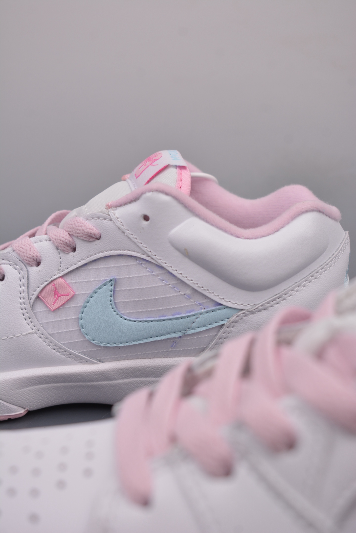 Nike Air Jordan Stadium 90 Sneakers White and Pink HQ1193-141