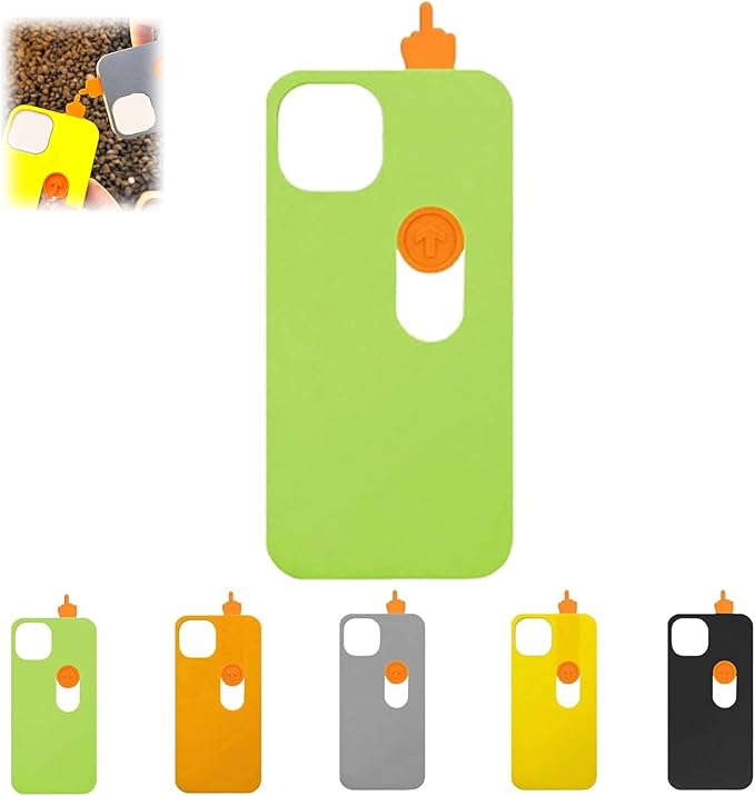 📱📱3D Printed Sliding Middle Finger Phone Case