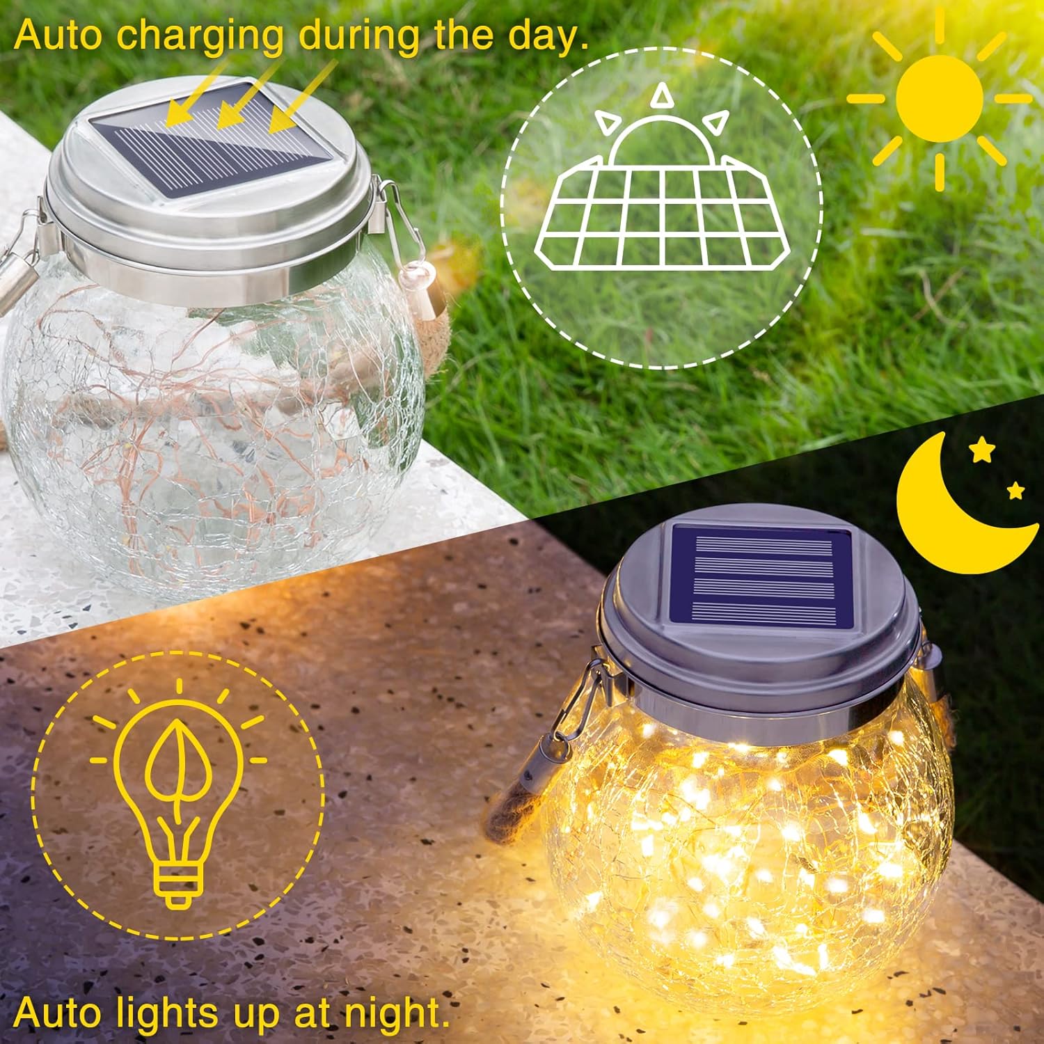 🔥ON SALE 59% OFF🔥Waterproof Garden Decor Patio Solar Lights