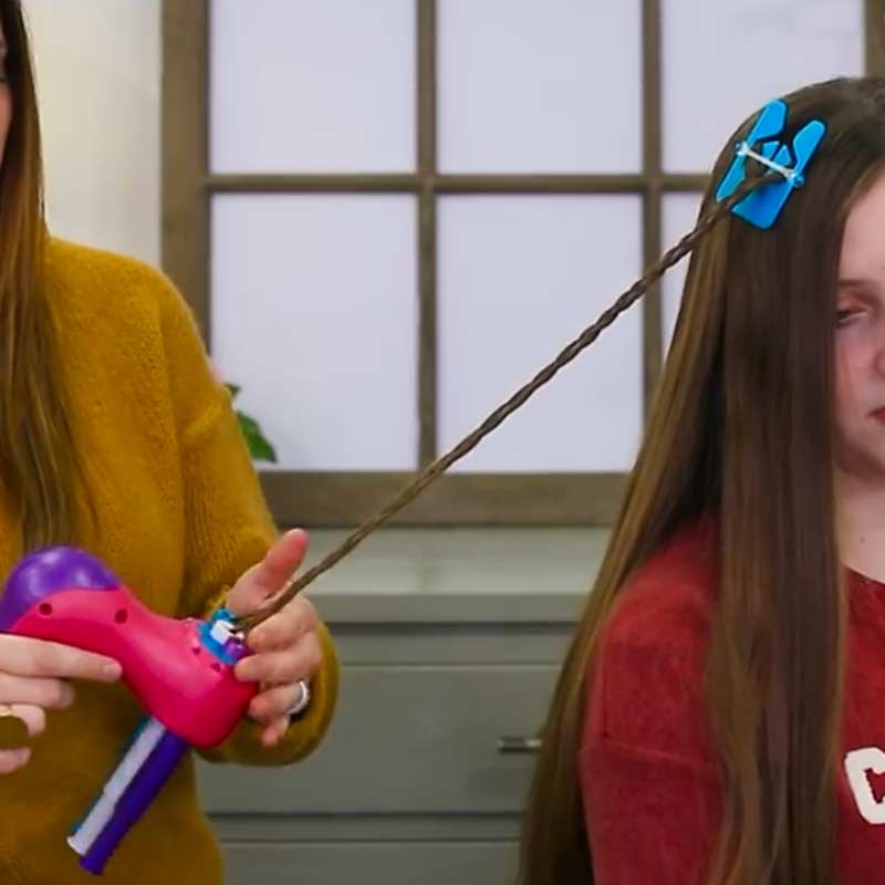 Luna Easy Braids Automatically Quick Hair Braider Tool-Just Play