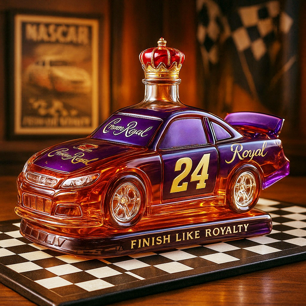 NASCAR Race Car Whiskey Bottle