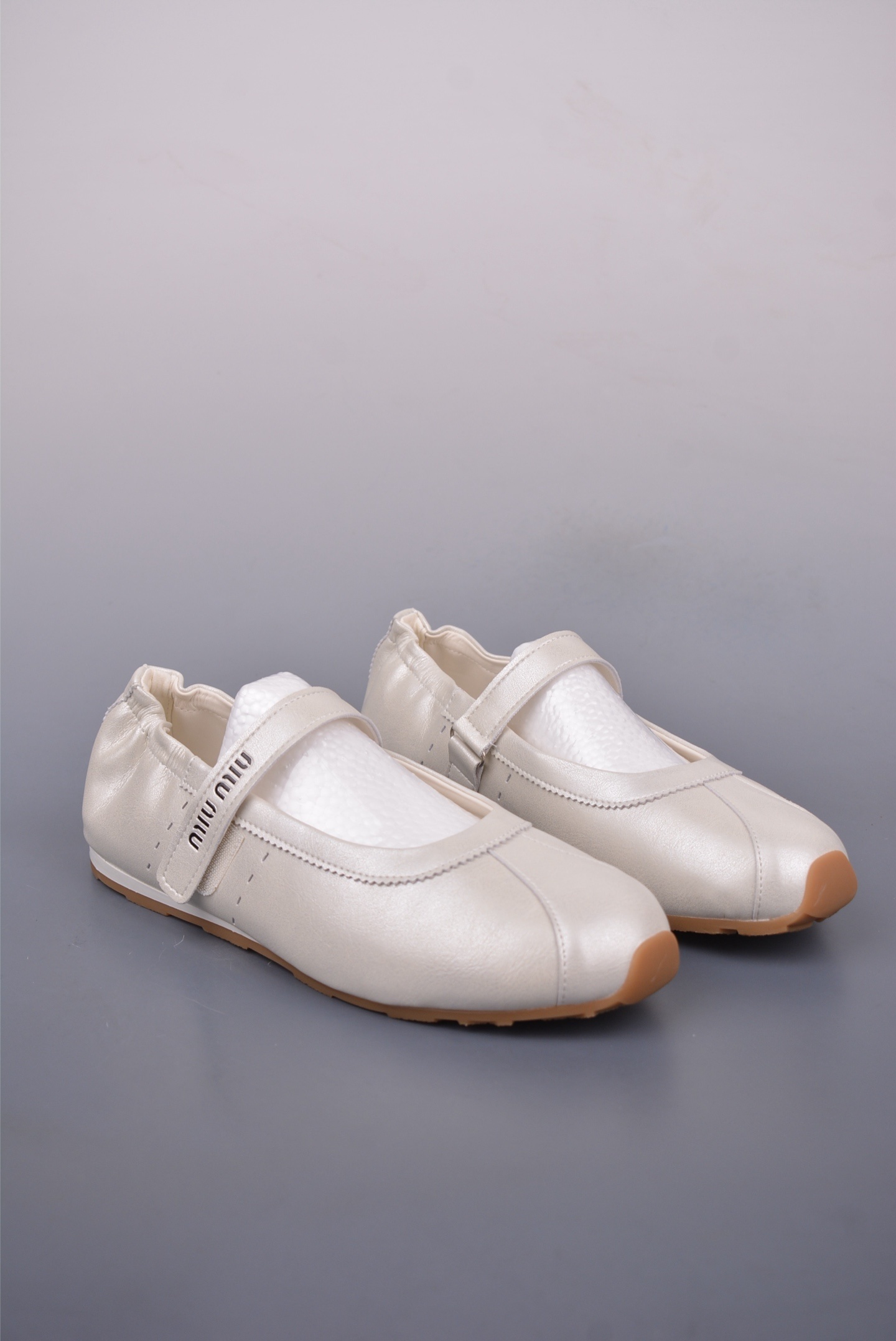 Miu Miu Velcro Flats 