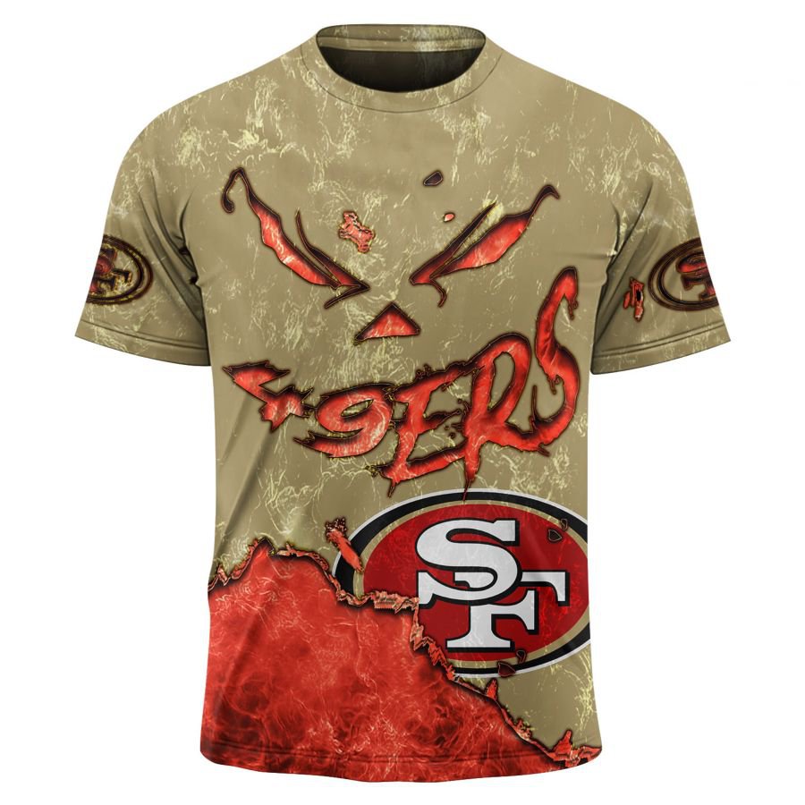 SAN FRANCISCO 49ERS 3D HOODIE HALLOWEEN001