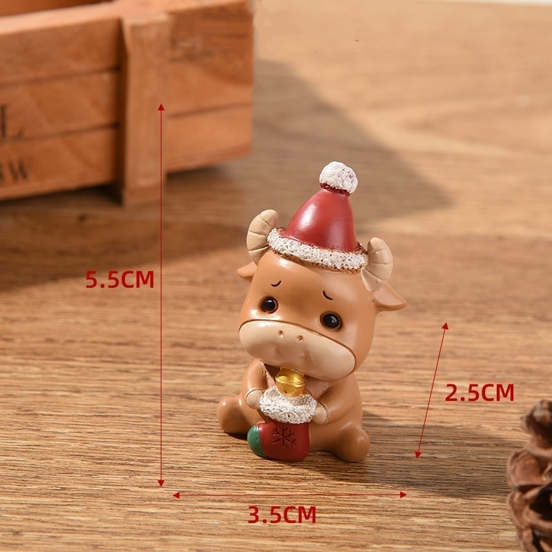 Handmade animal Santa ornaments 🎄 (48% off for Christmas🔥)