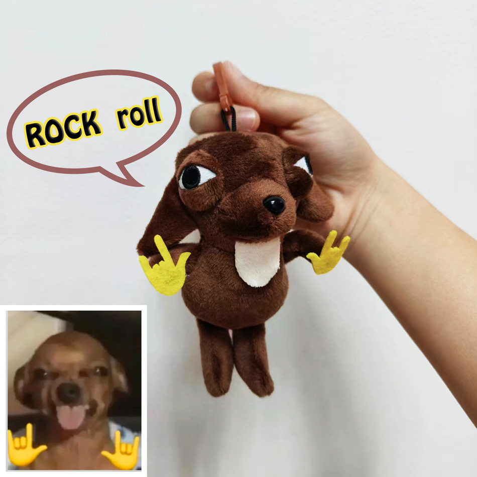 Abstract Dog Silly and Fun Plush Toy
