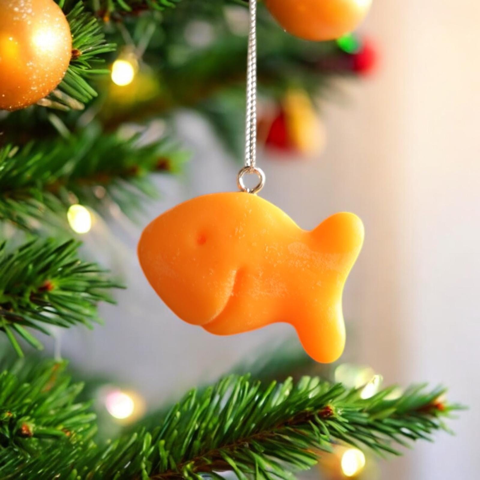Goldfish Cracker Christmas Ornament
