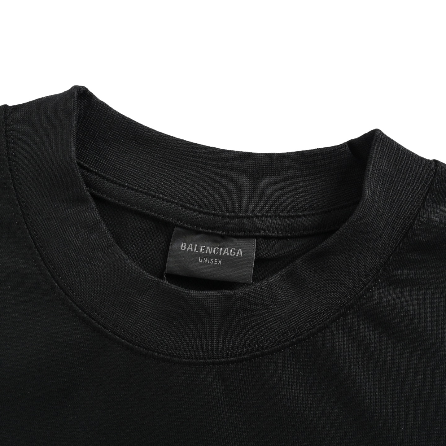 Balenciaga 24ss graffiti small letters print short sleeve