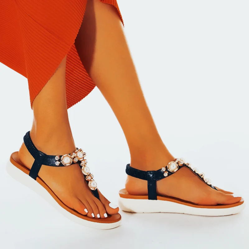 Comfortable Pearl On Cloud Sandals