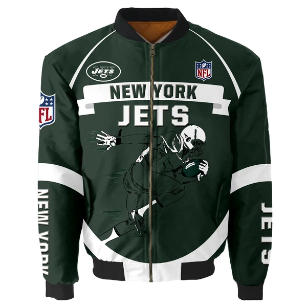 NEW YORK JETS BOMBER JACKET