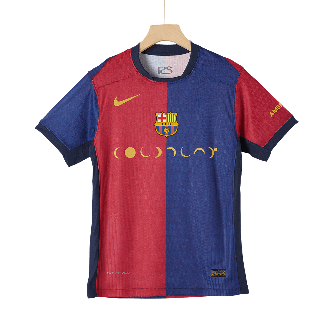 Authentic Barcelona 2024/25 COLDPLAY football jersey