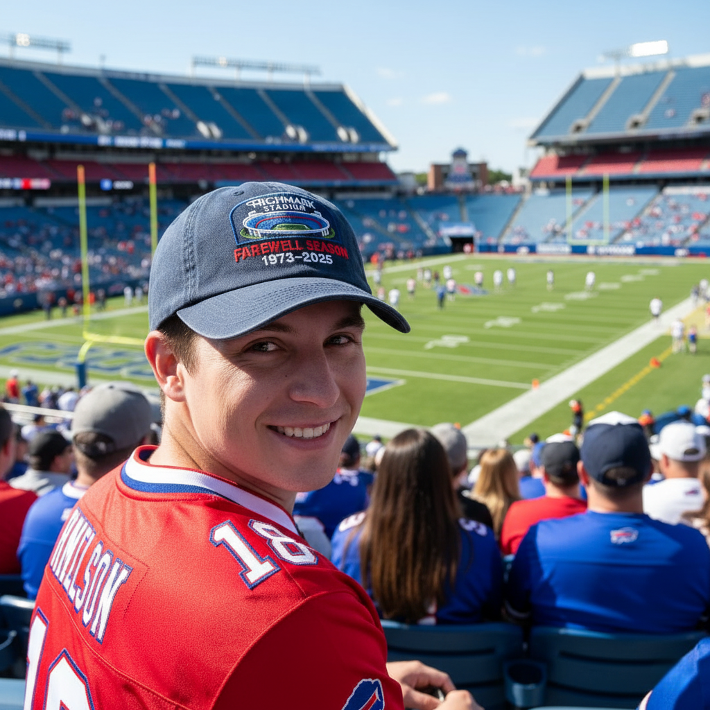 Highmark Stadium Farewell Season Commemorative Hat
