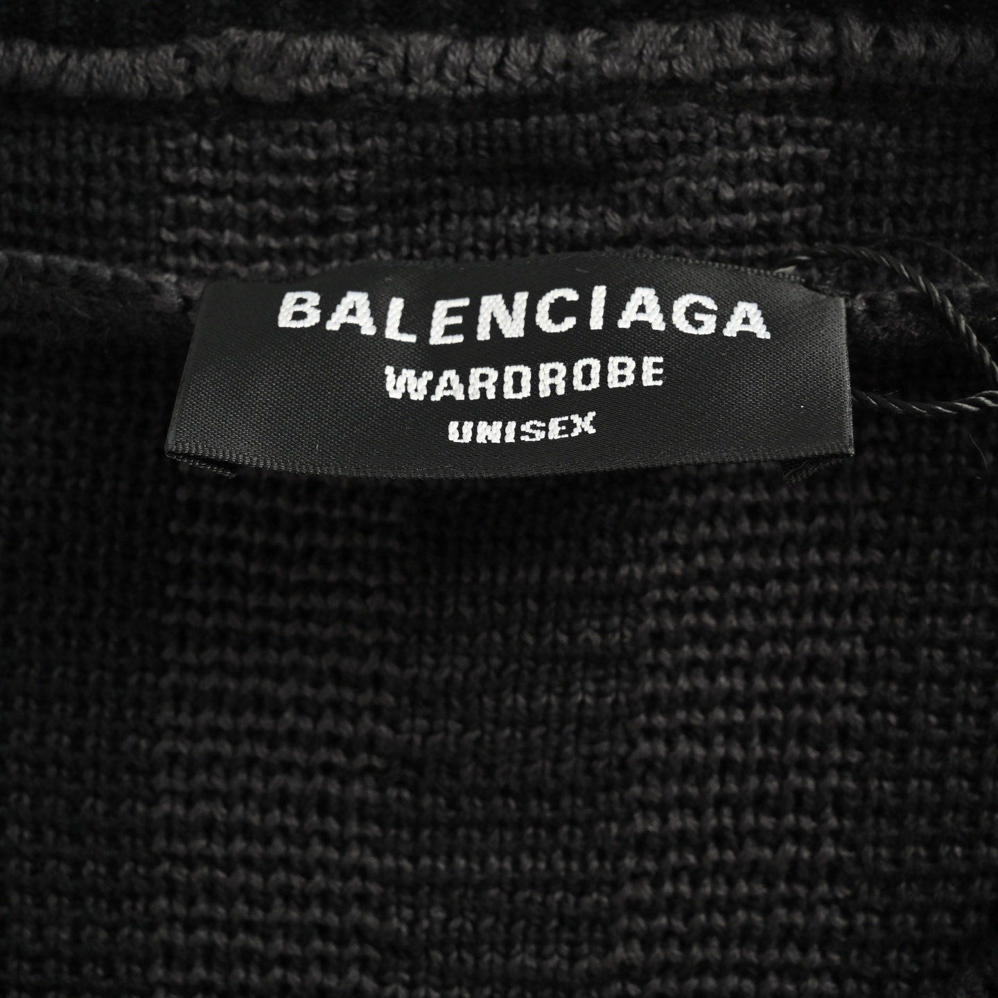Balenciaga 25Fw geometric crewneck sweater