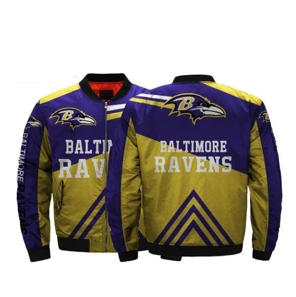 BALTIMORE RAVENS BOMBER JACKET