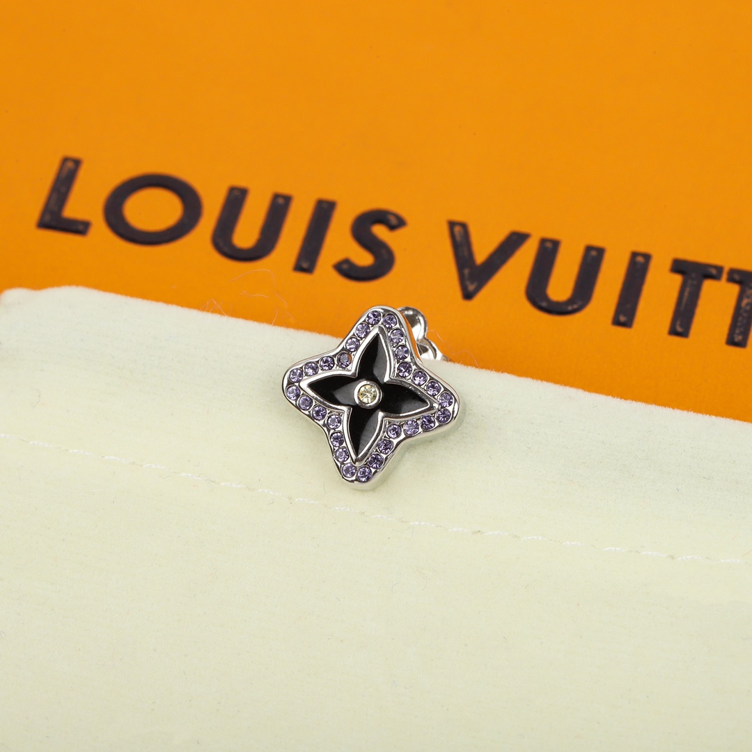 Louis Vuitton UFO Monster Asymmetrical Earrings