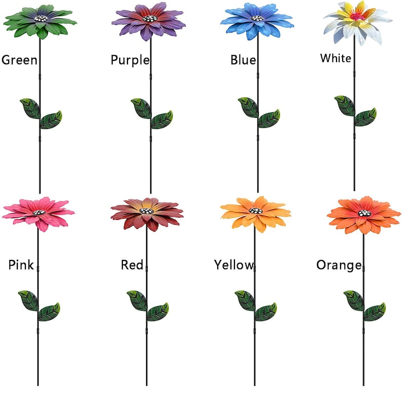 🔥Last Day Promotion - 50% OFF🔥Metal Flowers Garden Stakes-Buy 6  Get 15% Off & Free Shipping