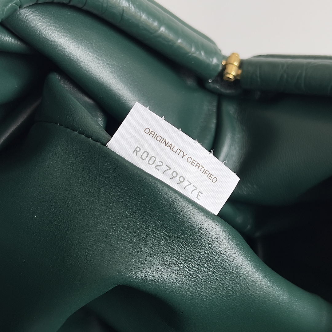 Bottega Veneta POUCH crocodile pleated cloud bag 576227