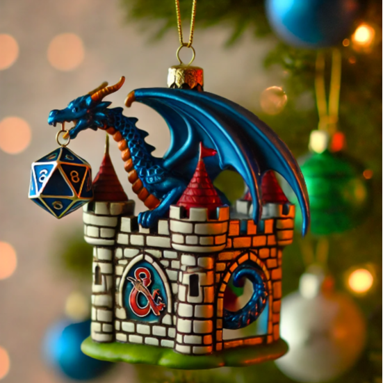 🐉D&D Dragon Christmas Ornament