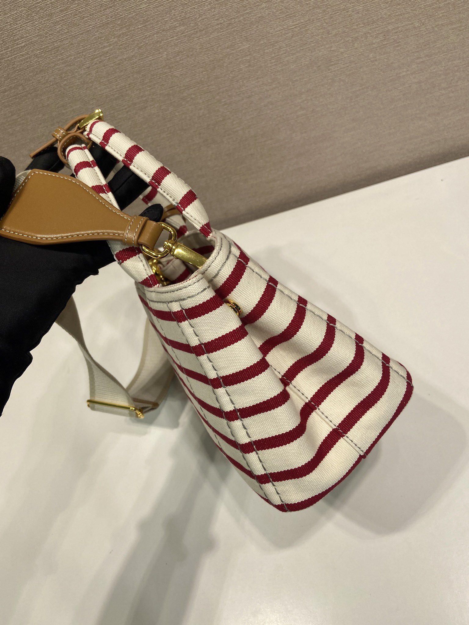 Prada Canvas Mini Bag 1BA038