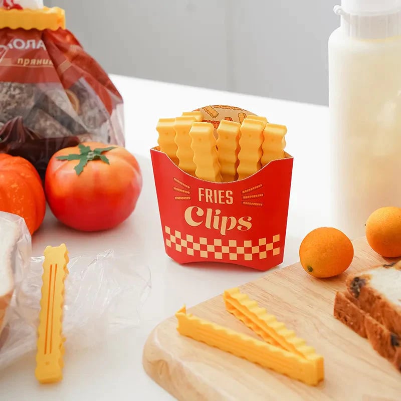 🔥Last Day-[SAVE 50% OFF]--🍟Funny Magnetic French Fries Food Clips With Box(12Pcs/Set)🔥BUY MORE SAVE MORE