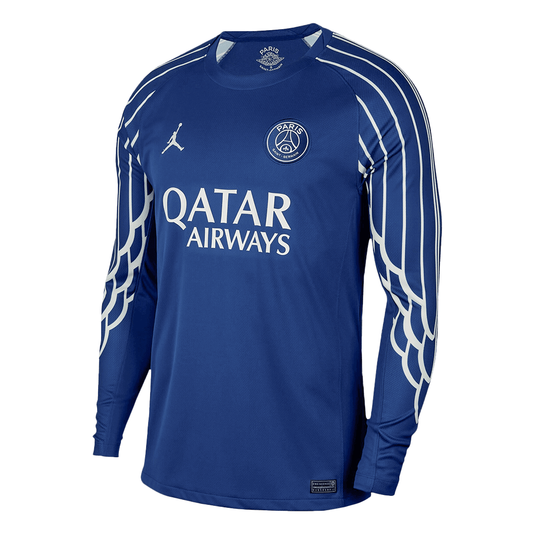 PSG long-sleeved shirt for the fourth away football shirt 2024/25